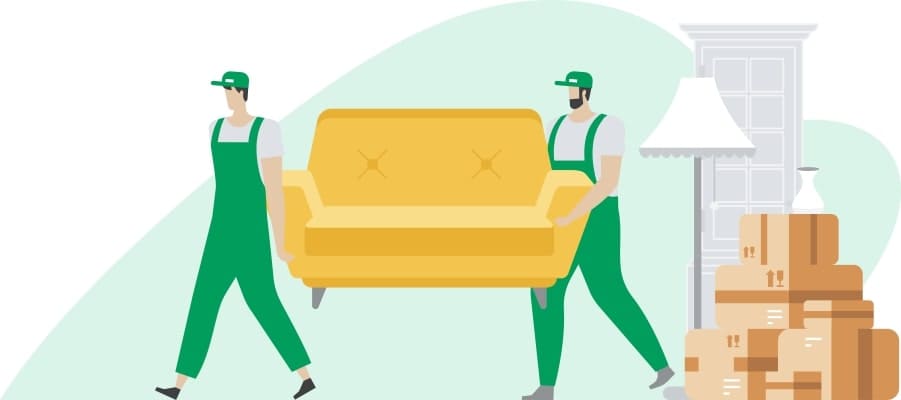 Особенности перевозки дивана